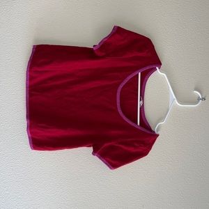 Size lrg cute crop top